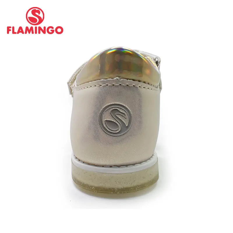 Сандалии детские с рисунком фламинго - Фотография_6