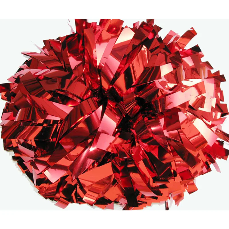 Блестящие голографические цветные cheer pom - Фотография_5