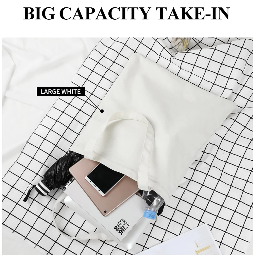 Сумка для покупок женская белая - Фотография_5