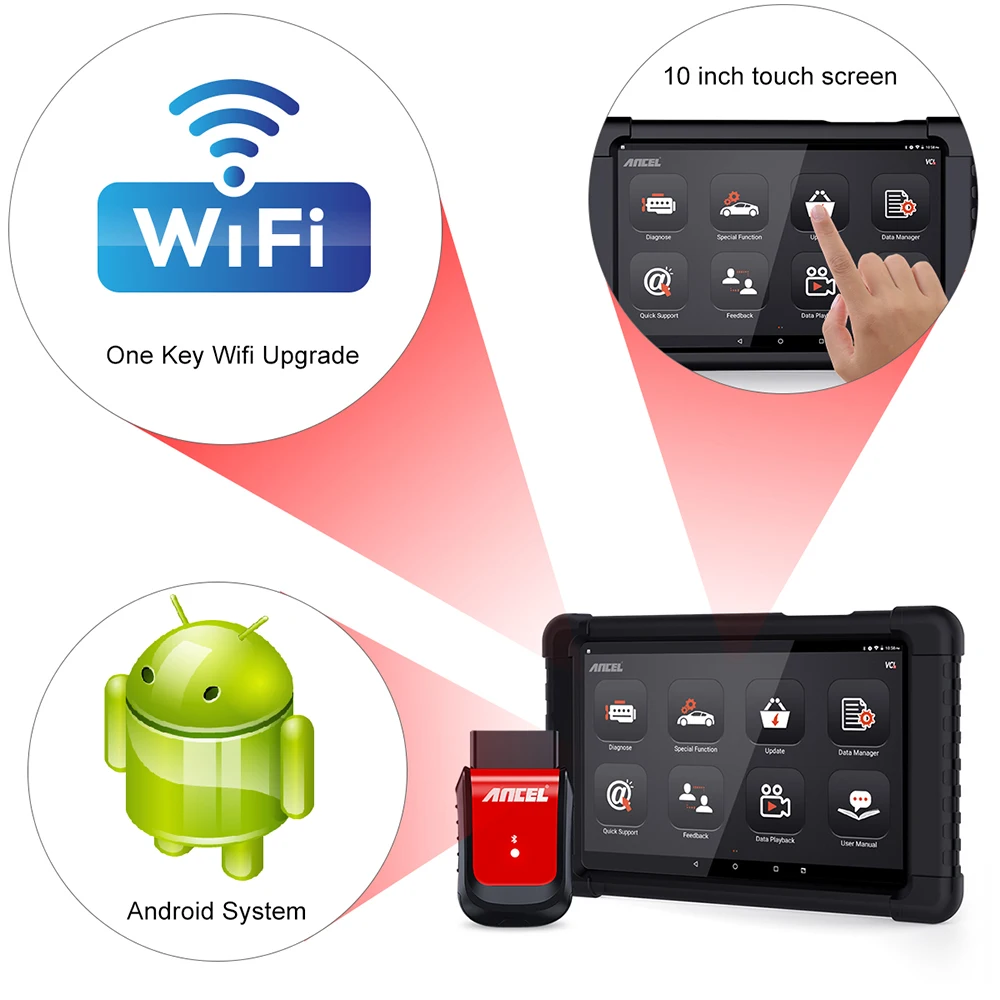 Ancel x6 obd2 сканер профессиональный - Фотография_4