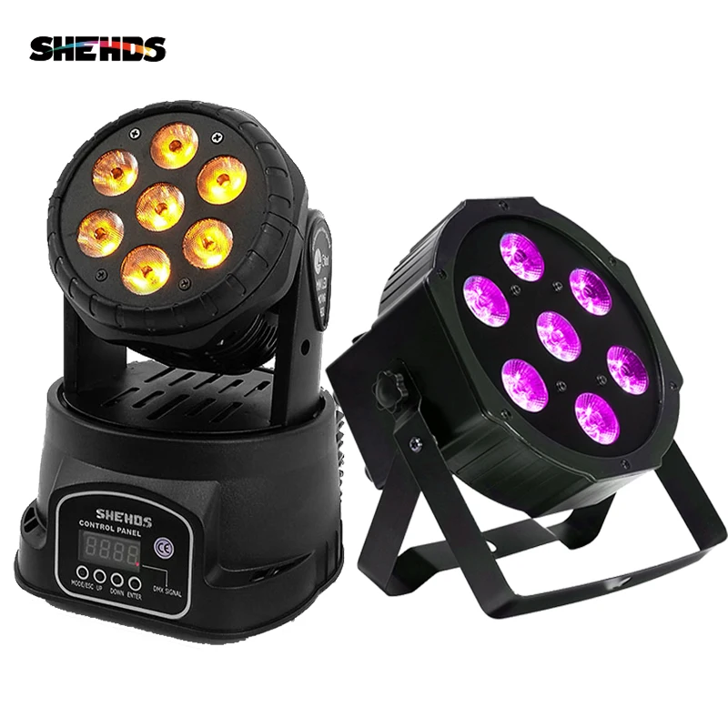 Shehds led par 7x12 вт/движущаяся