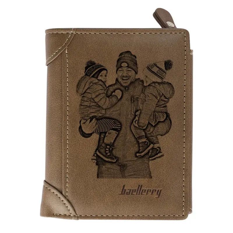 Кошелек zciti с выгравированным фото на заказ - Фотография_3