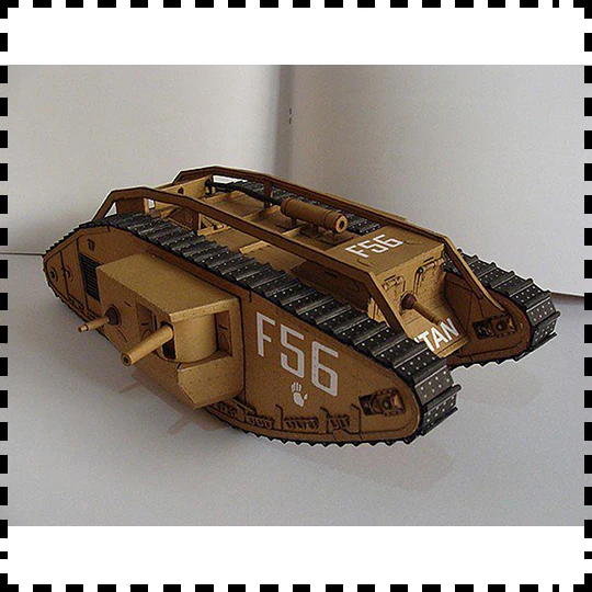 1:25 ukwwi mark mk iv мужской танк
