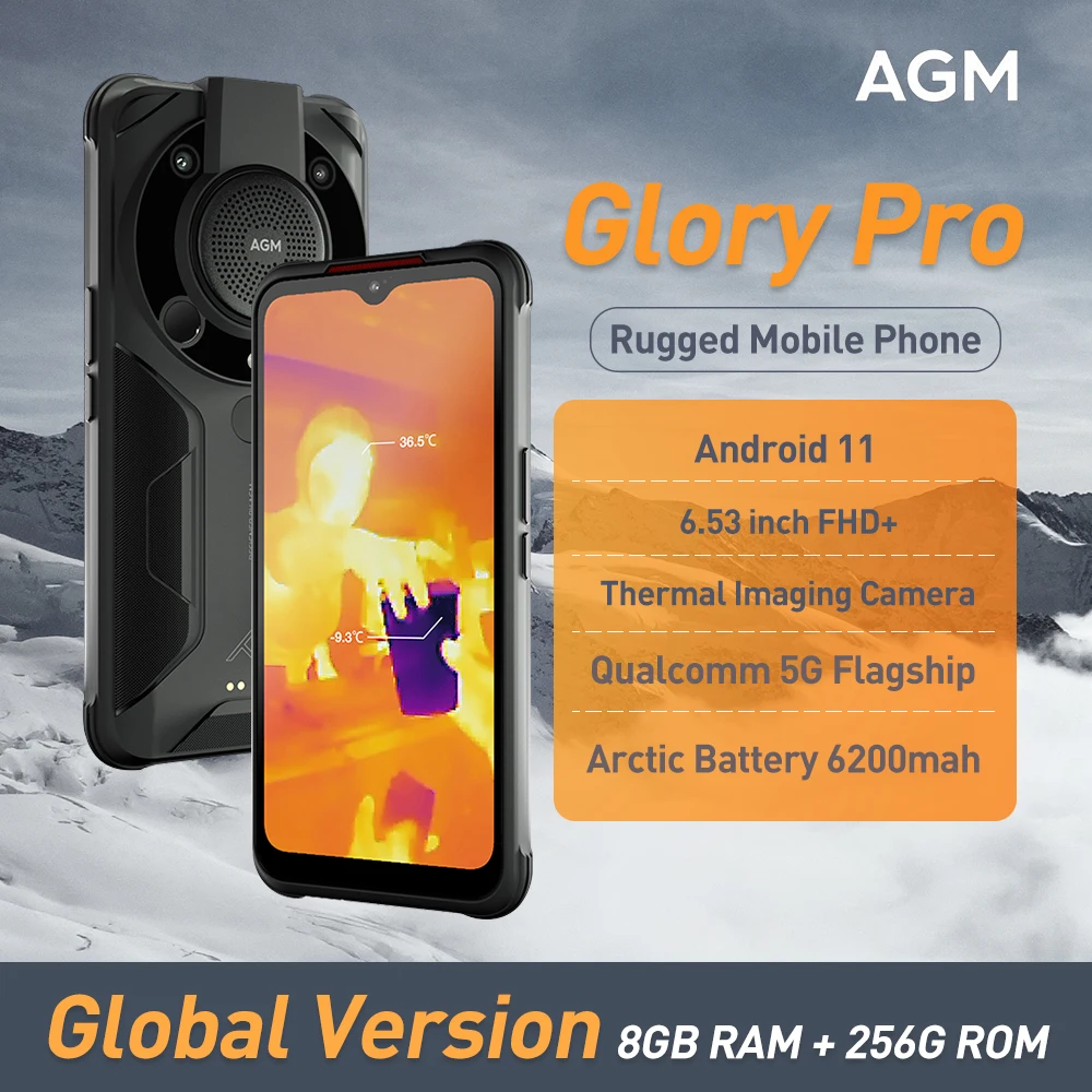 Agm glory pro 5g смартфон
