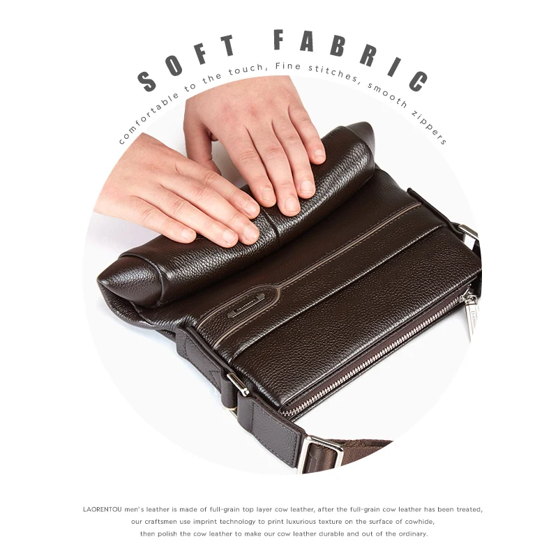 Laorentou мужская сумка через плечо - Фотография_6