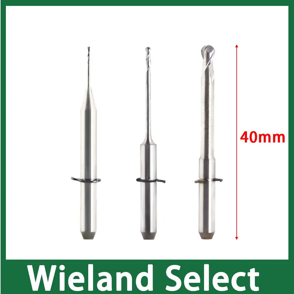 Wieland zenotec выберите инструменты длиной 40 мм для циркония