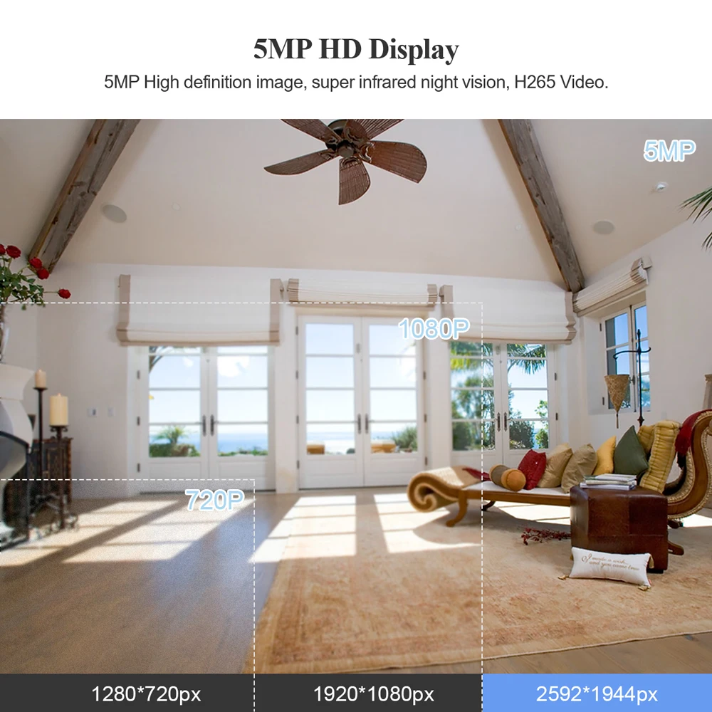 Techage h.265 16ch 4k 8mp 5mp 4mp - Фотография_5