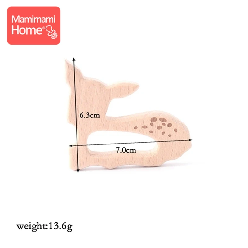 Деревянный прорезыватель для зубов mamihome - Фотография_2