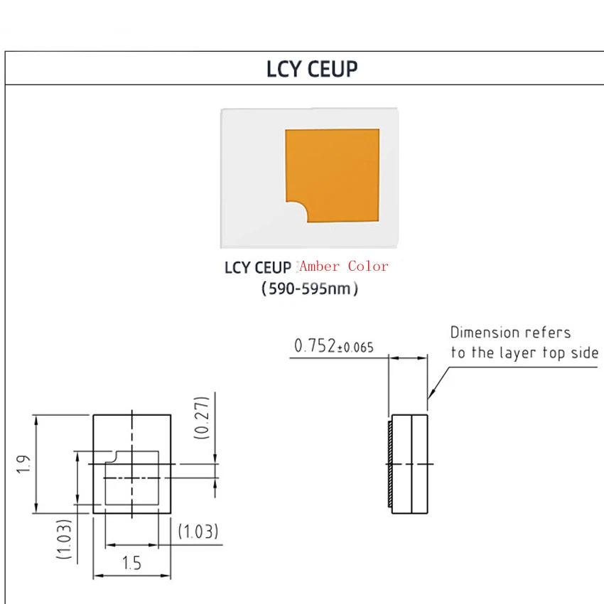 Smd светодиод 2016 lcy ceup 3 вт - Фотография_2