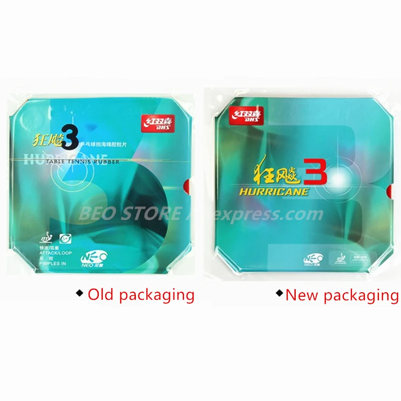 Губка dhs hurricane 3 neo для настольного тенниса - Фотография_3