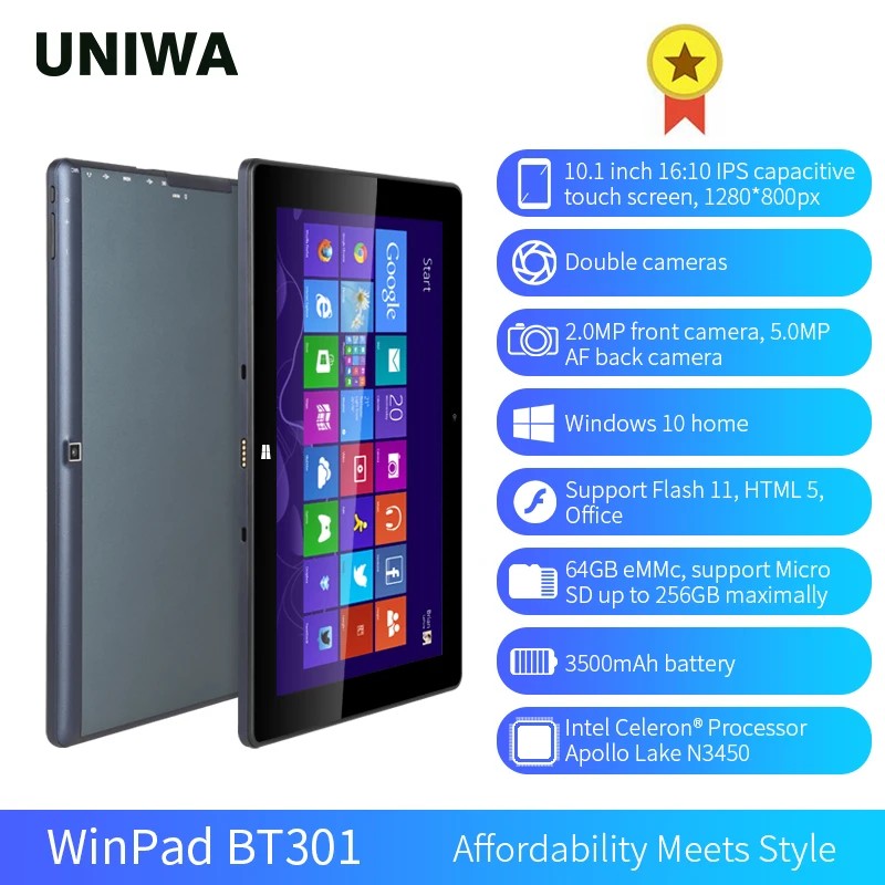 Планшет winpad bt301 windows 10 с 10