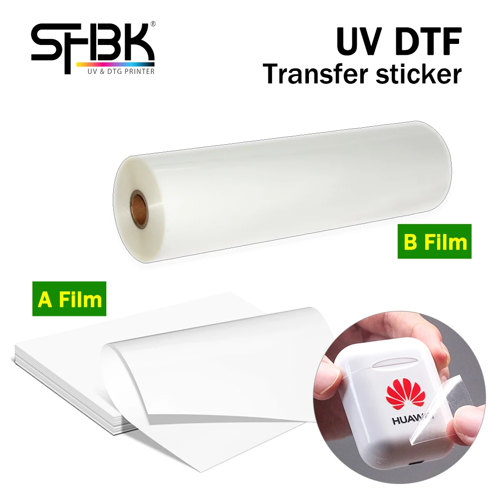 Уф dtf ab пленка для переноса наклейки