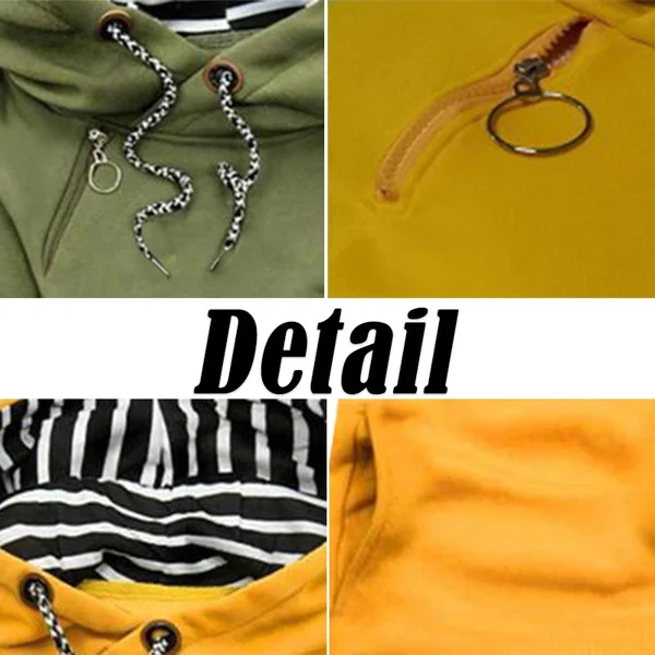 Женское модное платье-свитер с капюшоном - Фотография_6