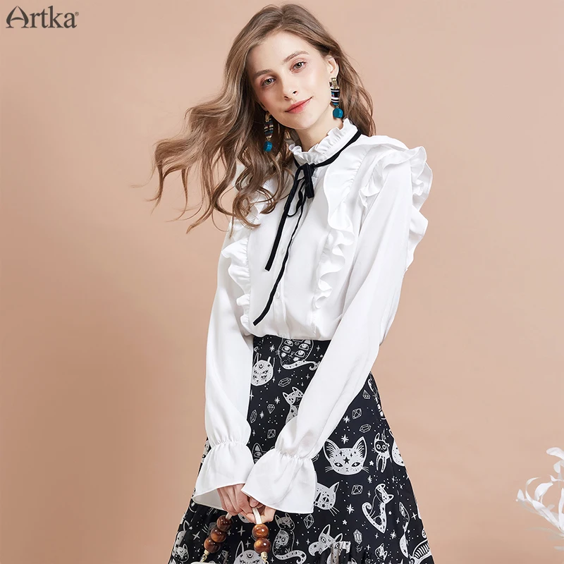 Женская шифоновая блузка artka