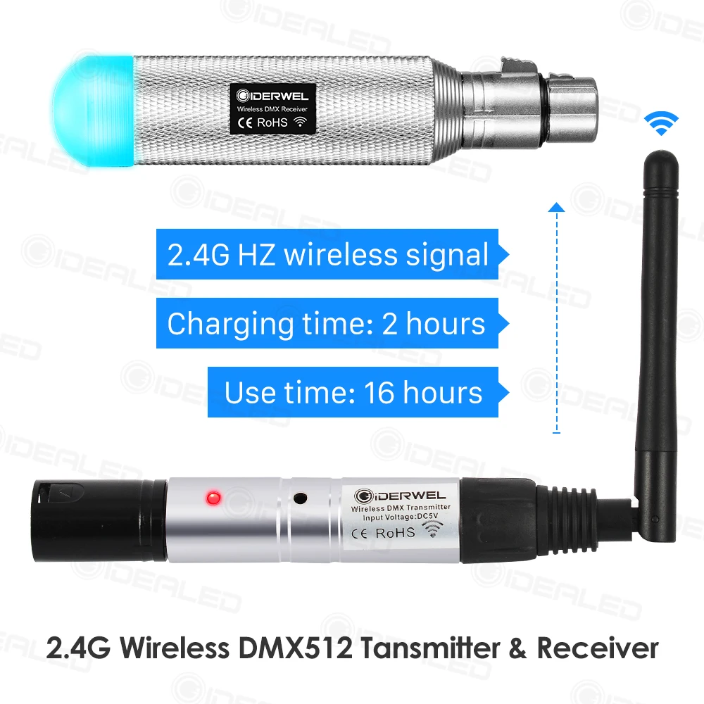 Dmx512 приемник передатчик с батареей - Фотография_4