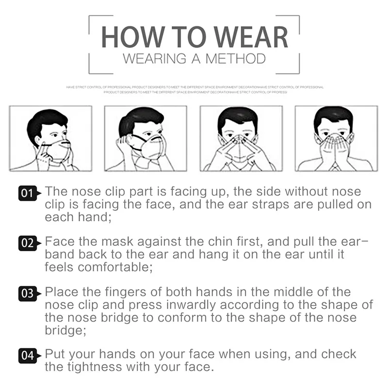 Fpp2 ce защитная маска противопыльная - Фотография_6