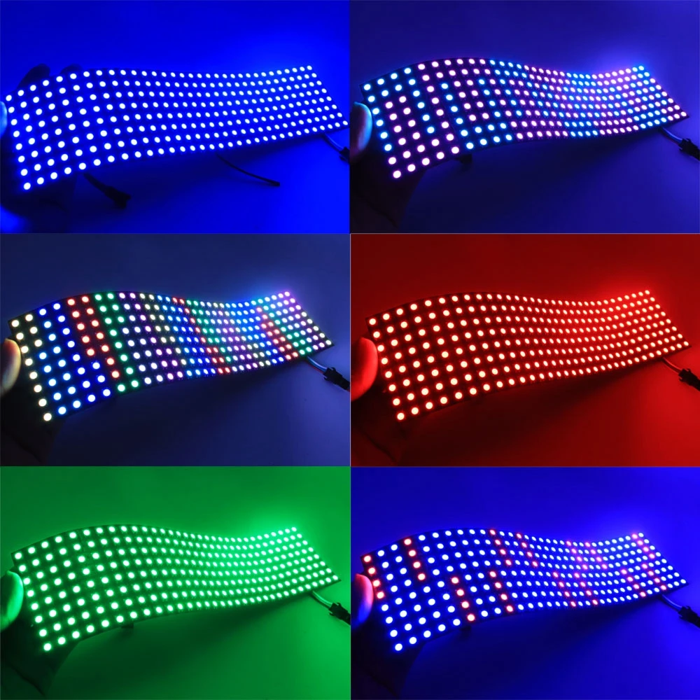 Ws2812b rgb светодиодный цифровой - Фотография_6
