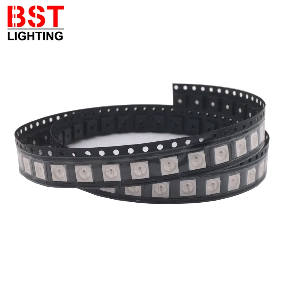 Ws2812b rgb светодиодный чип 5050smd 10-1000 шт - Фотография_2