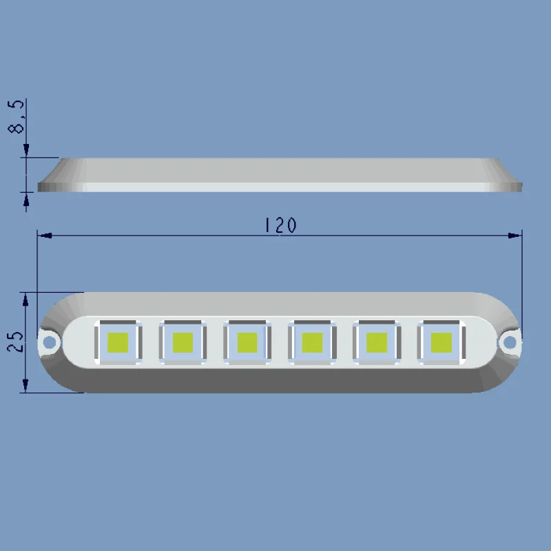 Rgb rgbw светодиодный подводный морской светильник для лодки - Фотография_4