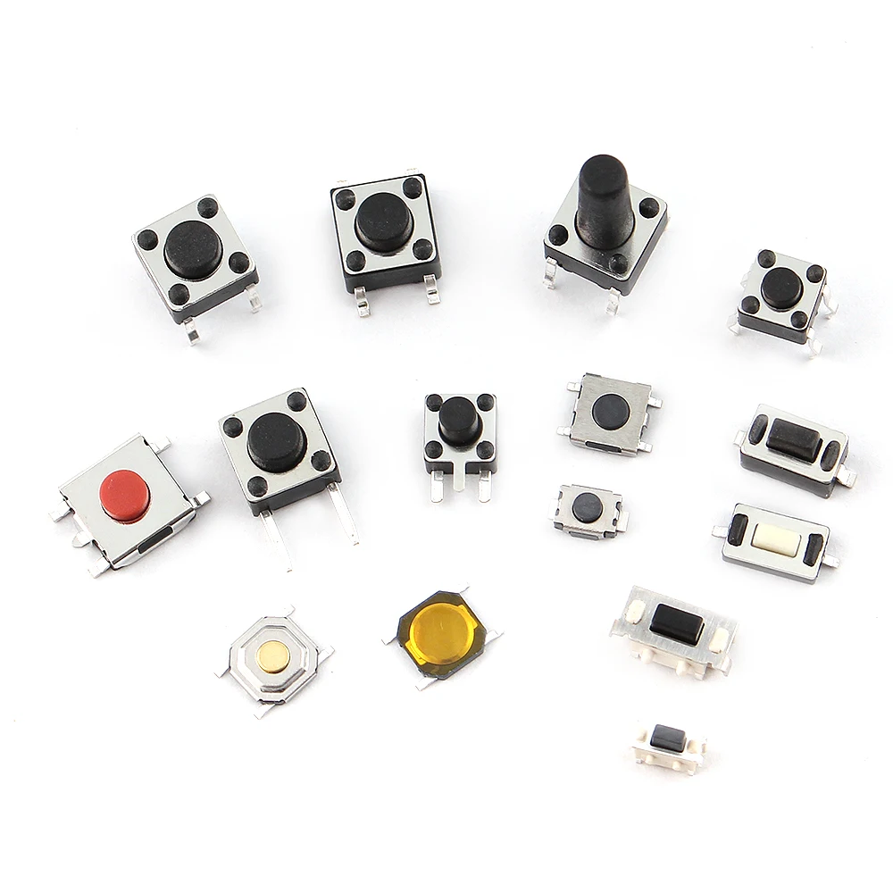 Мини-кнопочный переключатель smd dip 2*4 3*6 4*4 6*6 - Фотография_3