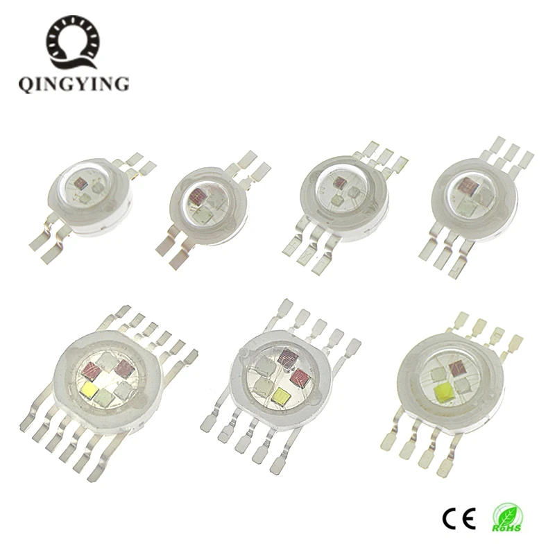 3w-18w rgb rgbw rgbww rgbwy rgbwyv