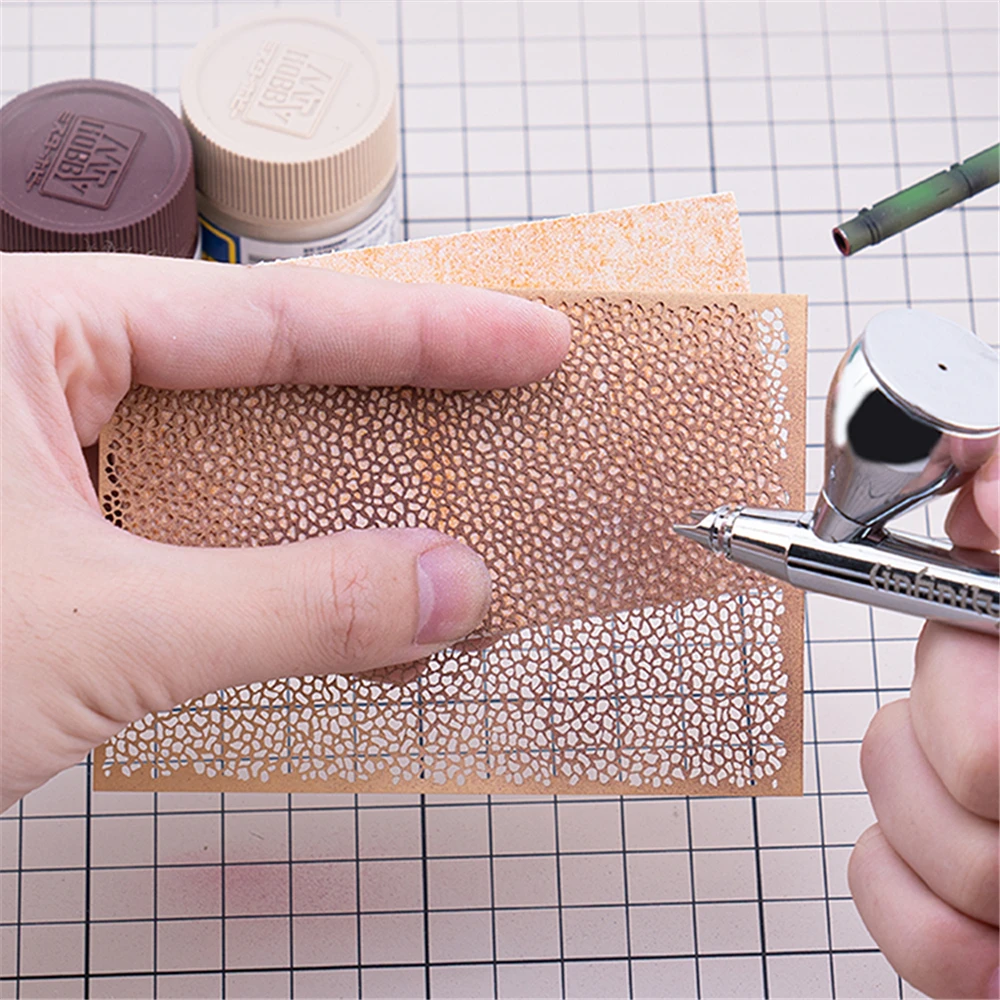 Diy модель старения камуфляж утечка - Фотография_4