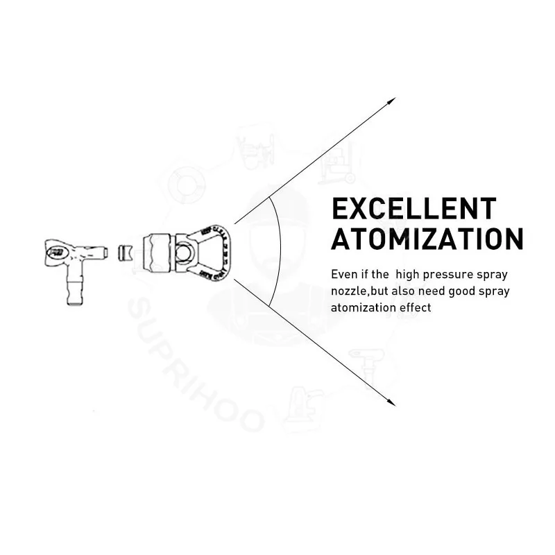 Безвоздушный наконечник низкого - Фотография_6