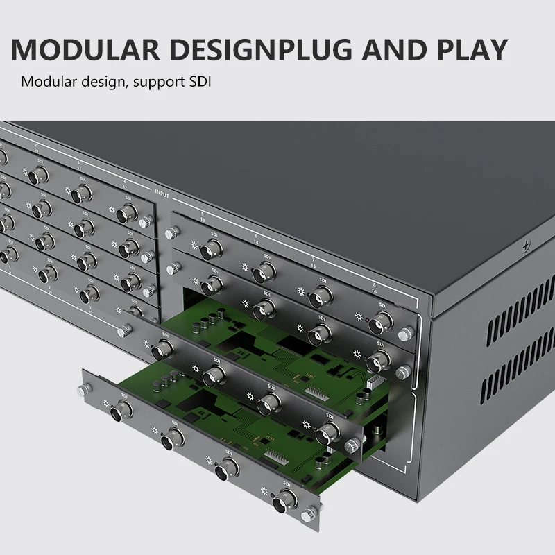 Матричный переключатель sdi 8x8 - Фотография_5