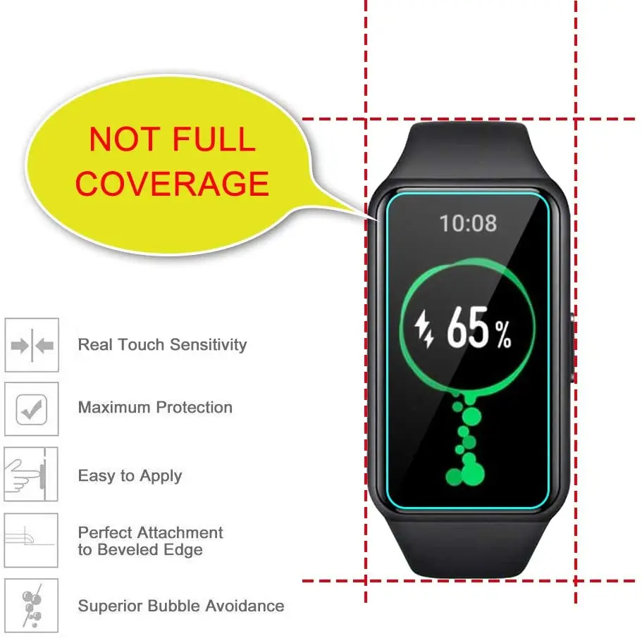 Защитная пленка для экрана huawei band 6 - Фотография_3