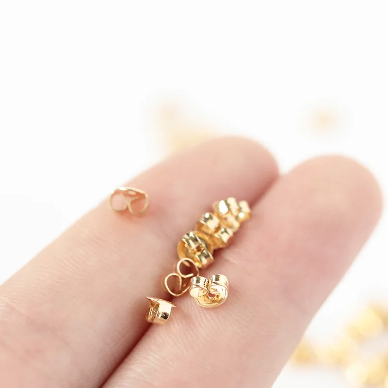 Латунь 18k позолоченные серьги-бабочки - Фотография_6