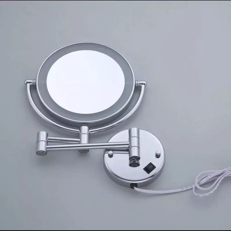 Зеркало для макияжа со светодиодной подсветкой - Фотография_5