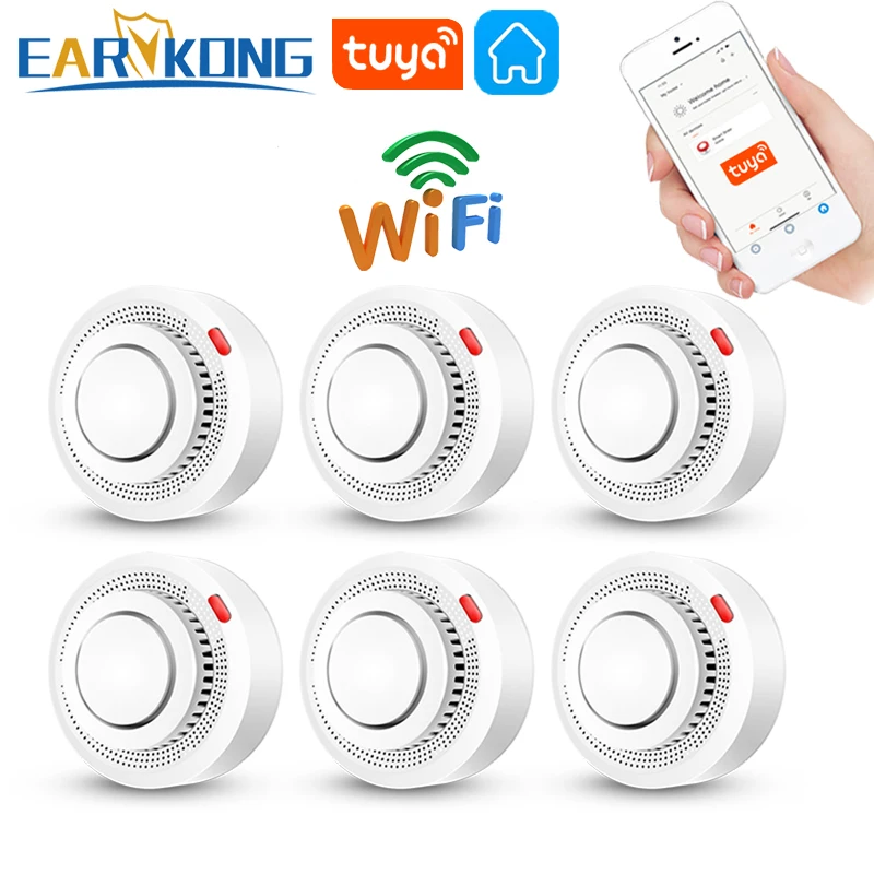 Wi-fi датчик дыма сигнализация