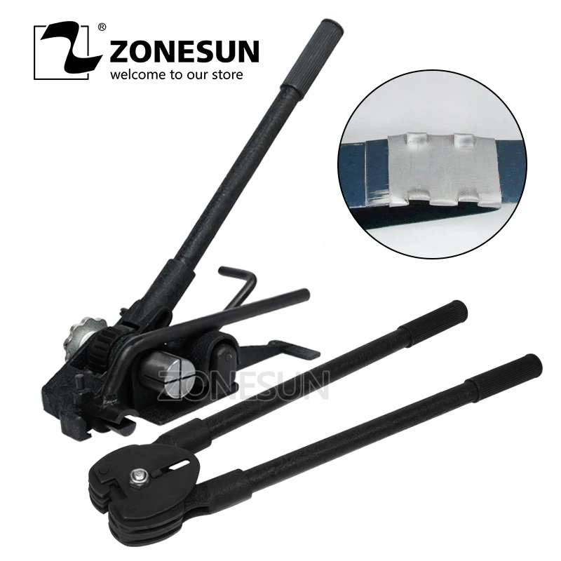 Zonesun hm-93 гарантированный общий инструмент для обвязки стальных ремней