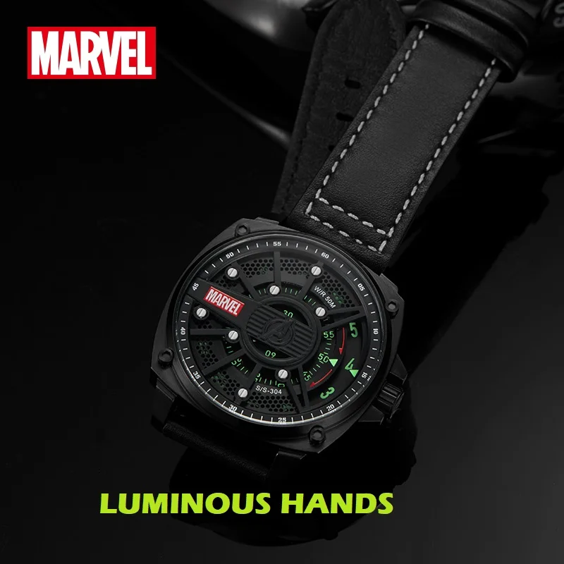 Мужские часы marvel avengers со светящейся шкалой - Фотография_4