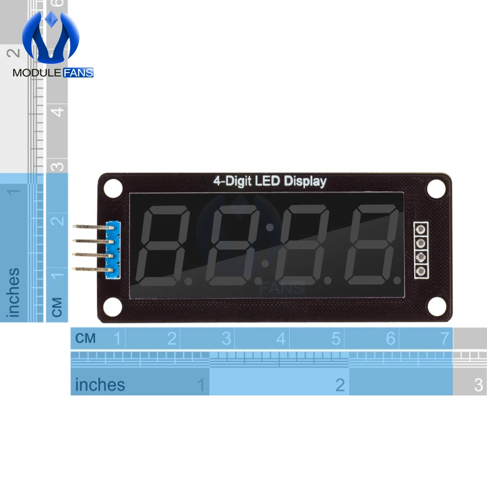 Модуль светодиодного дисплея tm1637 для arduino - Фотография_6