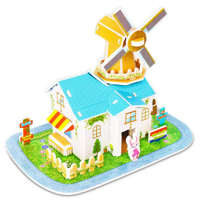 Детская 3d стерео головоломка - Фотография_4