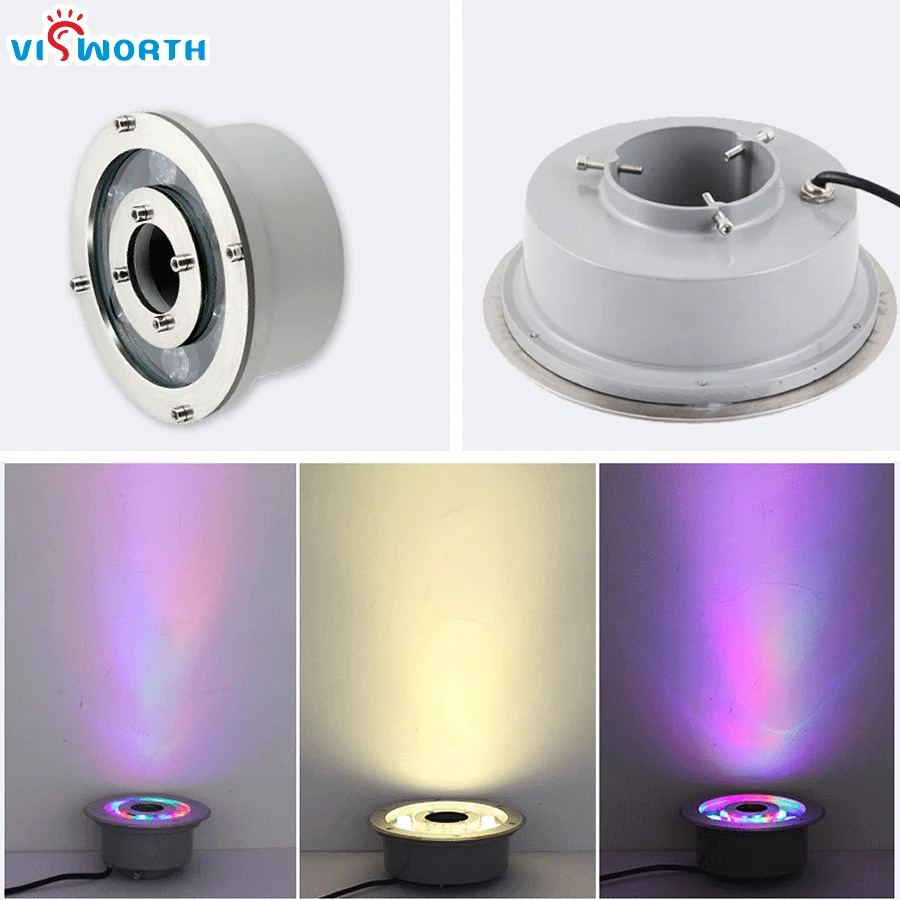 Светодиодный подводный светильник 6 вт ip68 - Фотография_4