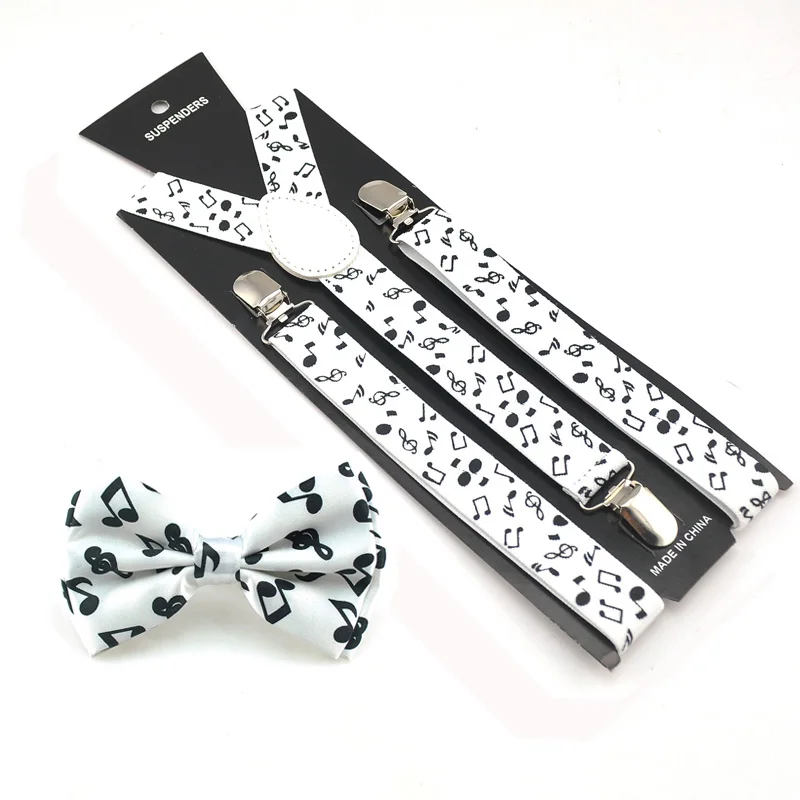 Комплект с подтяжками и галстуком-бабочкой - Фотография_3