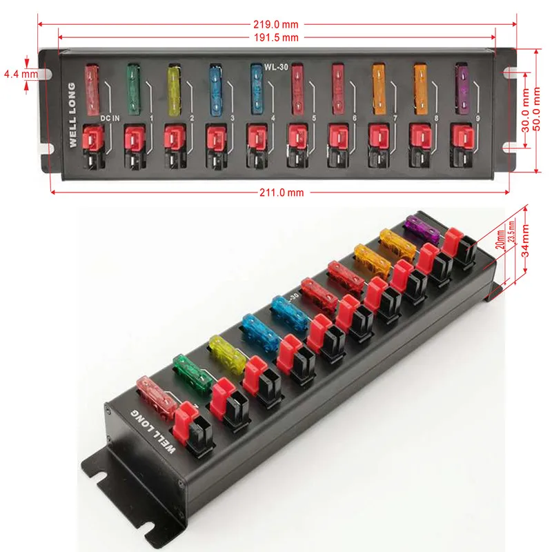 Wl-30 10-портовый разъем anderson - Фотография_6