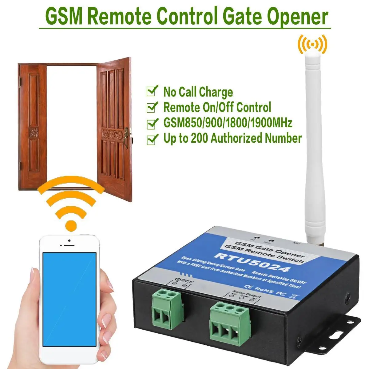 Rtu5024 gsm реле открывания ворот - Фотография_2
