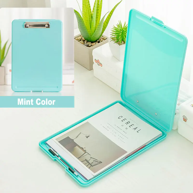 Бумажный ящик для хранения документов формата а4 с папкой - Фотография_6