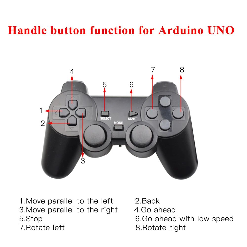 Беспроводной контроллер arduino ps2 - Фотография_5
