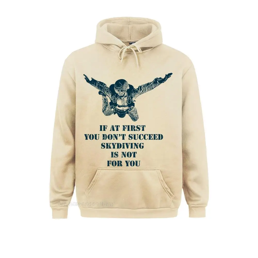 Мужской пуловер с капюшоном и надписью смешной надписи skydiver - Фотография_3