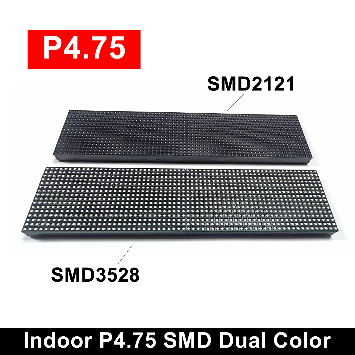 Крытый p4.75 smd красный белый