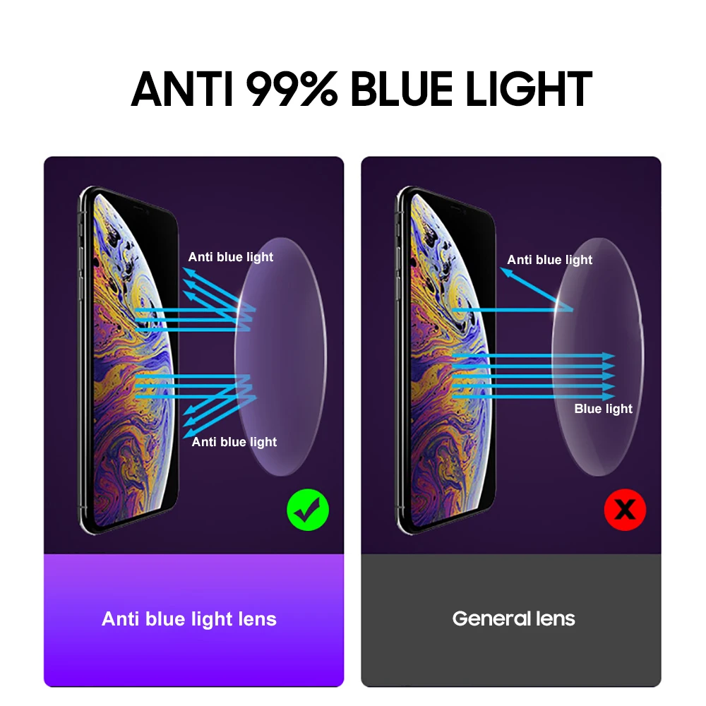 Vivibee спортивные мужские игровые очки с блокировкой синего света - Фотография_4