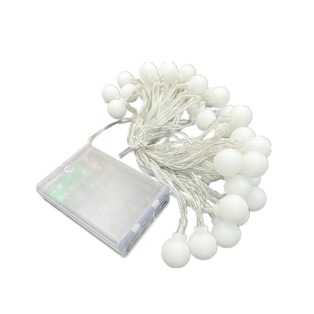 Светодиодная гирлянда с шариками - Фотография_6