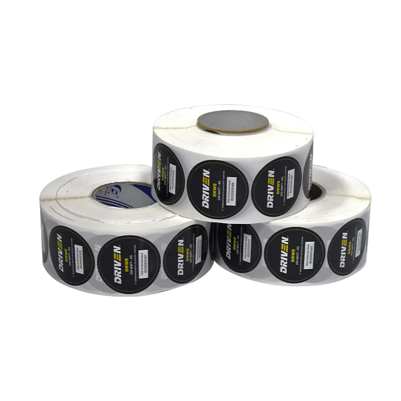 Пользовательские круглые этикетки с логотипом