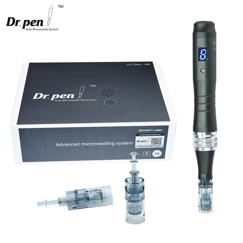 Аутентичная микроигла dr pen ultima m8 с 12 шт. игл - Фотография_5