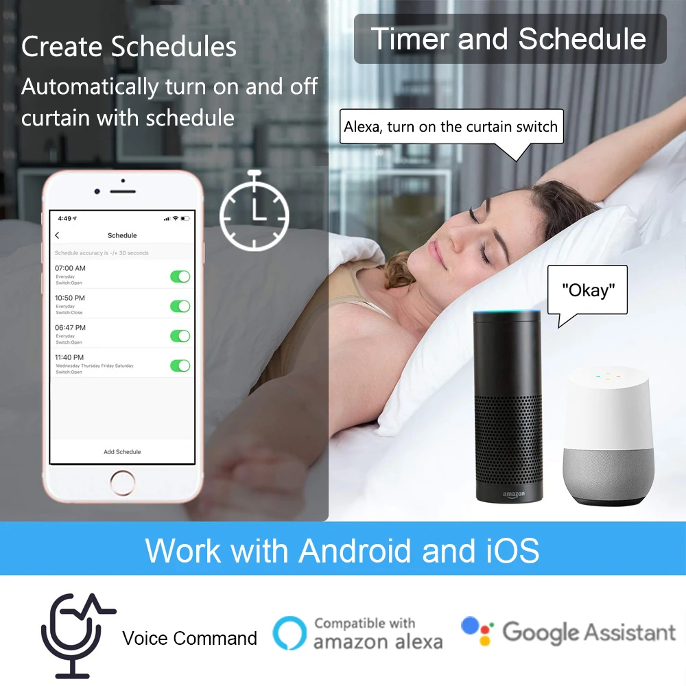 Модуль переключателя штор tuya smart life - Фотография_3