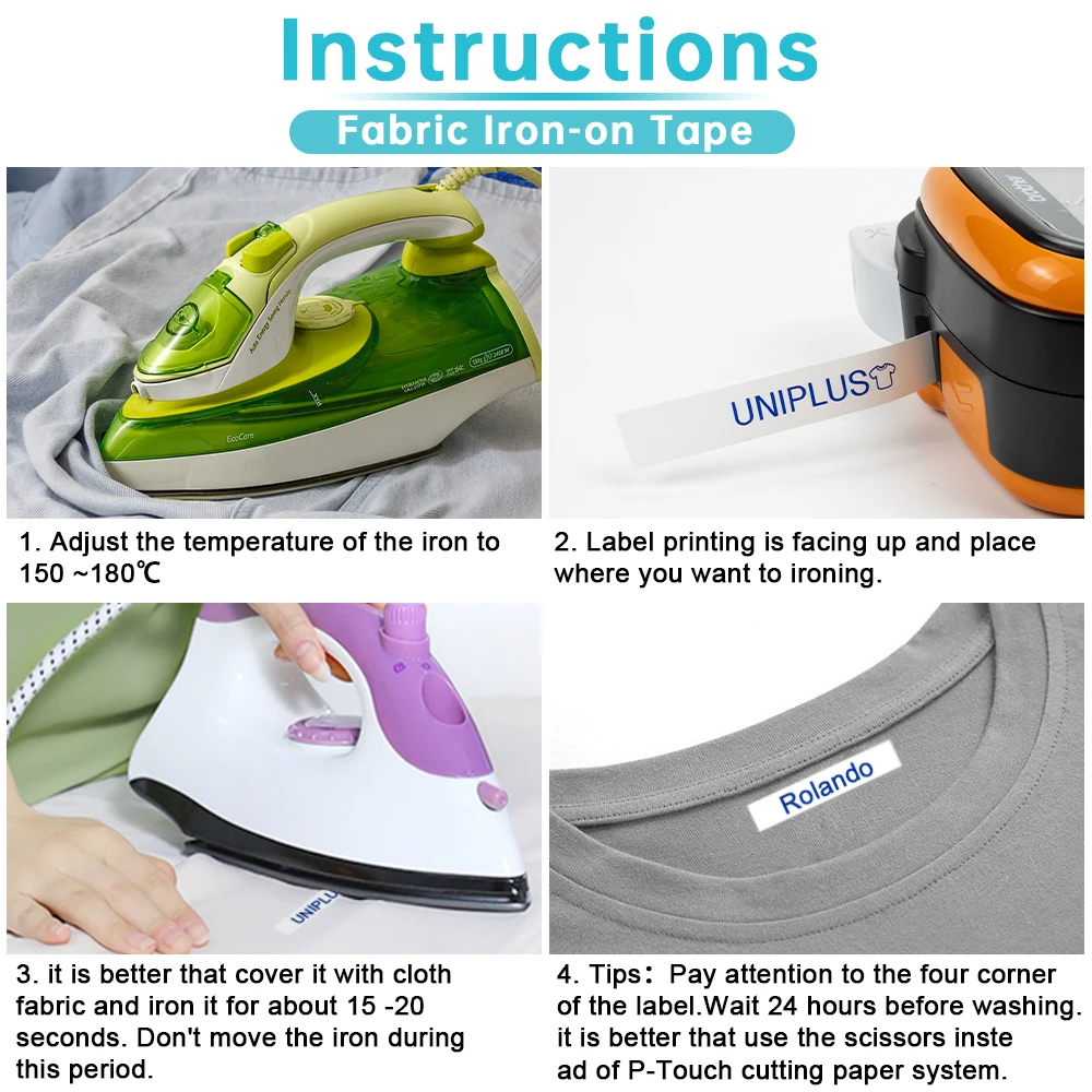 Тканевая лента для утюга на одежде - Фотография_6